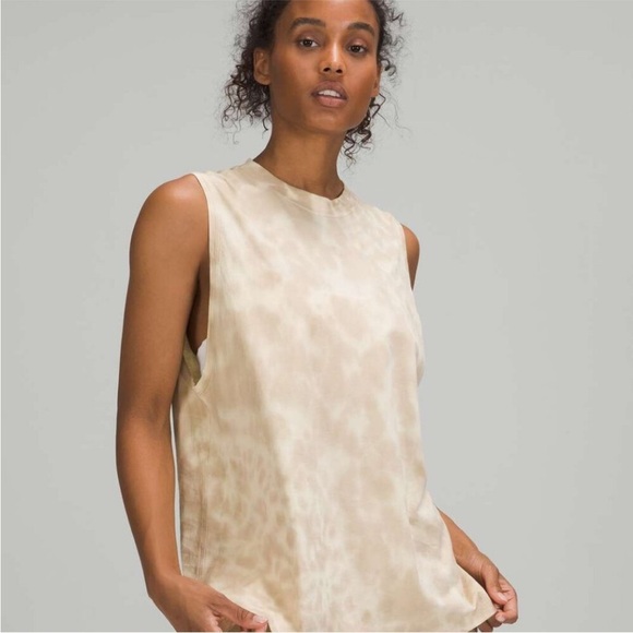 Lululemon Women's All Yours Tank Top Tie Dye Size 8 - Picture 1 of 7